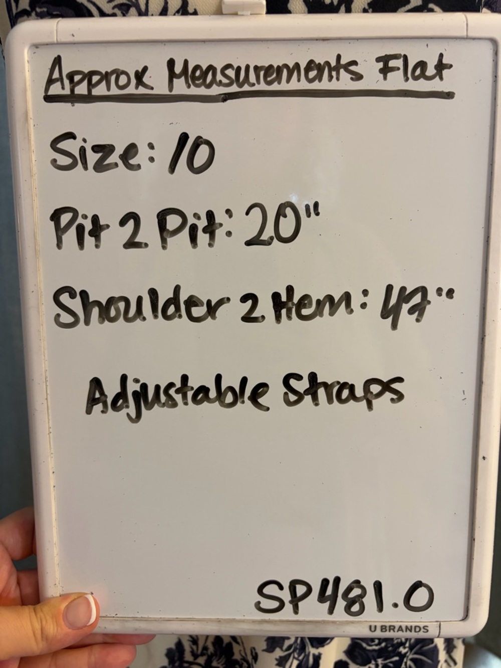 Reformation Cassandra Midi Dress Toile Print Navy White Size 10 - Picture 10 of 12